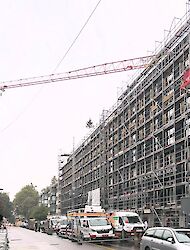 Aufrichte Ersatzneubau Siedlung Birs, C