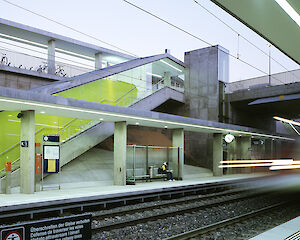 Foto Regio-S-Bahn Basel, Haltestelle Dreispitz