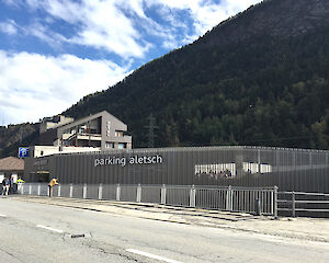 Foto Parkhaus Aletsch Filet-Mörel