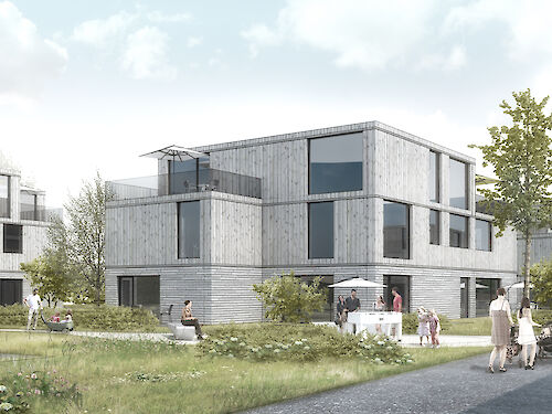 Arbeitersiedlung "Kleegärten", Visp