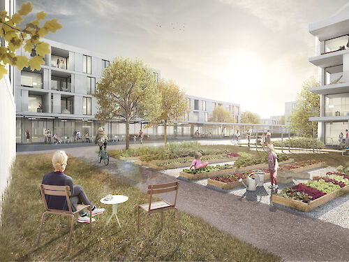 Wohnsiedlung Waidmatt, Zürich