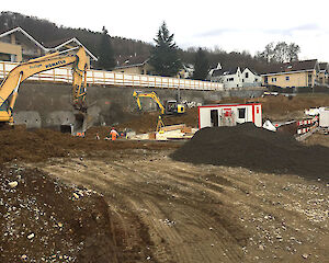 Baufortschritt SEyis Münchenstein