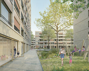 Foto Wohnüberbauung "Litterna", Visp