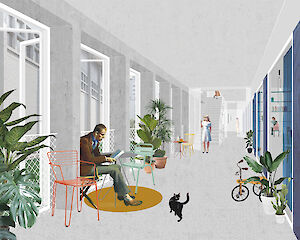 Foto Umnutzung Hochbergerstrasse, Basel