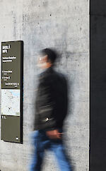 Foto Fussgängerorientierung Basel Info, Basel