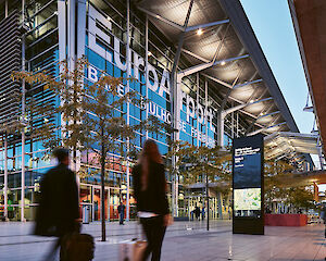 Foto Fussgängerorientierung Basel Info, Basel