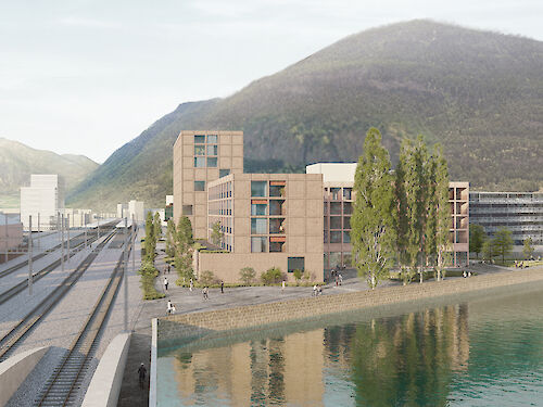 Arealentwicklung Dreiecksparzelle, Visp