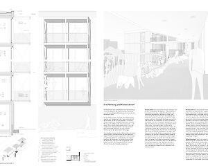 Pläne Siedlung "Lerchenhalde", Zürich