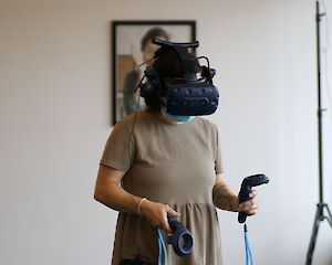 Foto VR-Forschungsprojekt mit FHNW