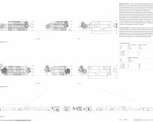 Pläne Arbeitersiedlung "Kleegärten", Visp