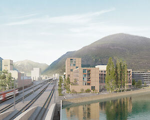 Foto Quartierpläne Visp