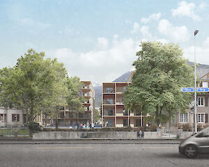 Foto Quartierpläne Visp