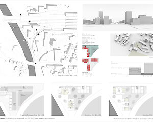 Pläne Arealentwicklung Dreiecksparzelle, Visp