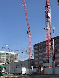 Baufortschritt Riehenring