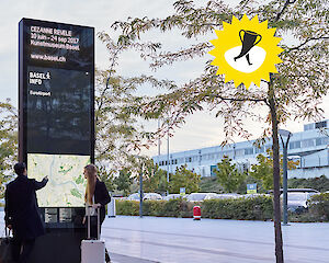 Auszeichnung des "Flâneur d'Or 2020" für Basel Info