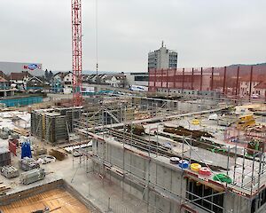 Baufortschritt Henz-Areal