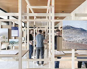 Ausstellung zur Architekturwoche ist eröffnet