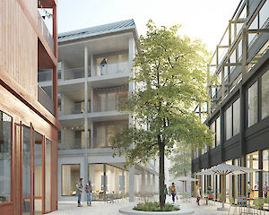 Foto Zentrumsüberbauung Uster