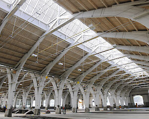 Foto SBB-Depotgebäude "Aebimatt", Bern