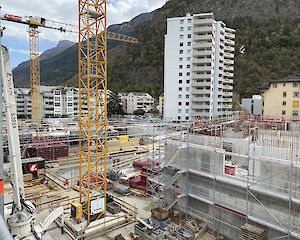 Baufortschritt Areal Litterna