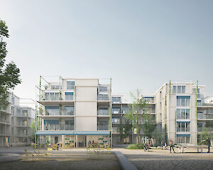 Foto Arealentwicklung Bahnhofstrasse, Sissach