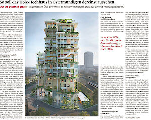 Berner Zeitung berichtet über Werkstadthaus