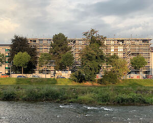 Siedlung Untere Birs: Fertigstellung Fassade