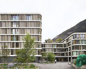 Foto Ersatzneubau Martinsheim, Visp