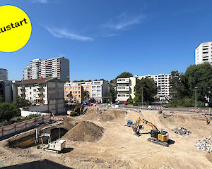 Baustart Ersatzneubau Siedlung „Untere Birs“ - Baufeld C