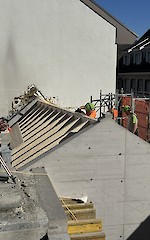 Baufortschritt Umnutzung Altes Kino