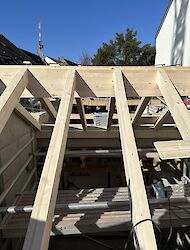 Baufortschritt Umnutzung Altes Kino