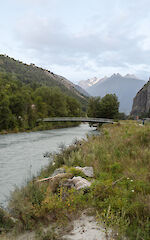 Foto Ersatzfussgängersteg Südegg, Visp