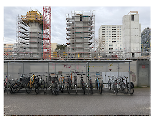 Baufortschritt Wohngenossenschaft Siedlung Birs, Baufeld C