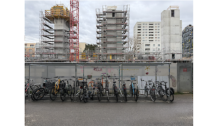 Baufortschritt Wohngenossenschaft Siedlung Birs, Baufeld C