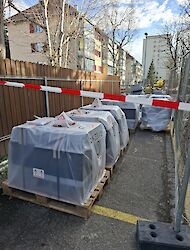 Einbau Federpakete Projekt Steudler