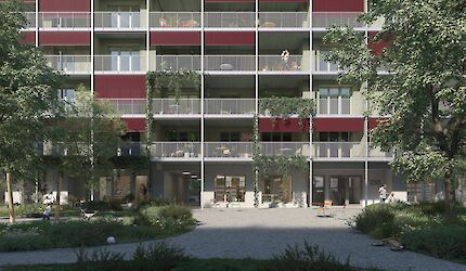 Wohngenossenschaft Siedlung Birs, Baufeld C