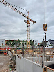 Die Baustelle in Freiburg schreitet voran!