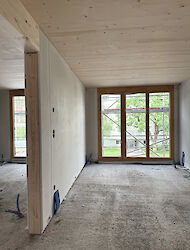 Start Holzbau: Wohngenossenschaft Siedlung Birs, Baufeld C