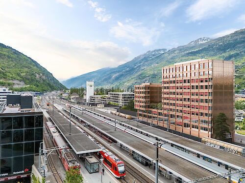 Bürogebäude Bahnhof Nord, Visp