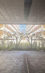 Siedlung Birs, Blick Richtung Baufeld C