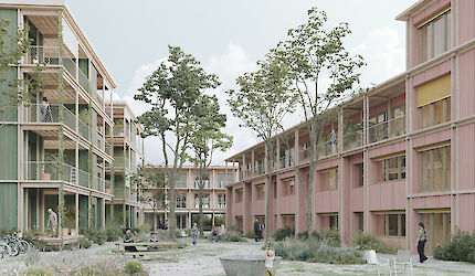Wettbewerbsbeitrag: Seminarstrasse, Muttenz